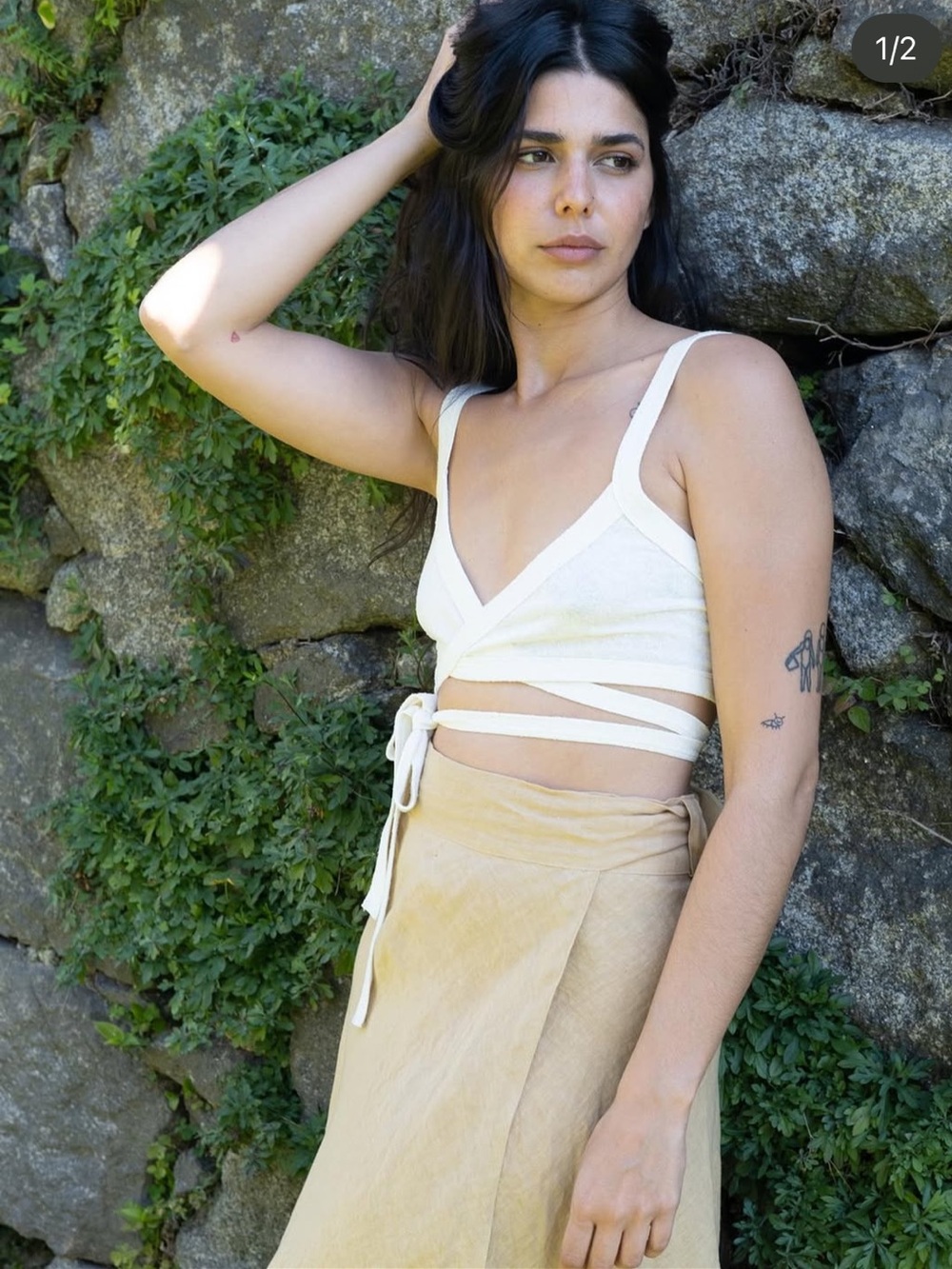 New Ozma Wrap Bra Silk - Picture 5 of 9